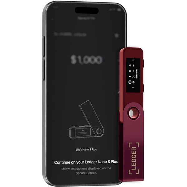 Ledger Nano S Plus krypto peňaženka (Android/MacOS/Windows/Ubuntu) Crimson Magenta - Krypto peňaženky - Obrázok 64f2f6154cb64fa58d0fd0aabe86e4dd