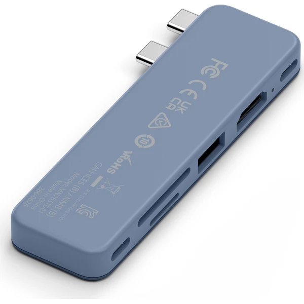 Satechi USB-C Snap Hub (1x HDMI 4K 60Hz, 1x USB-C až 5 Gbps, 1x USB-A 3.0 až 5 Gbps, 1xUSB-C P - USB huby - Obrázok 64f93b8c36d3430f87562227e377182c