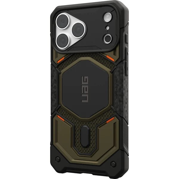 UAG Monarch Pro MagSafe, kevlarový prvek green - iPhone 2026 Pro Max/17 Pro Max - Puzdra - Obrázok 64fa36feb1844d0e99c5d02b38bc7799