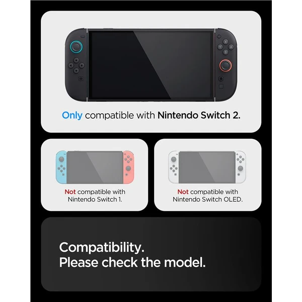 Spigen Dual Grip puzdro Nintendo Switch 2 čierne - Puzdra - Obrázok 64ff2e6c15da48f89d4e3faefd2e875c