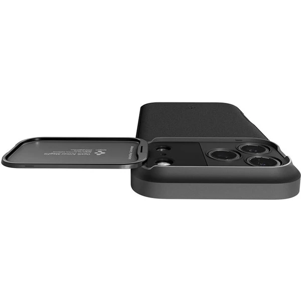 Spigen Optik Armor MagSafe kryt iPhone 17 Pro Max black - Puzdra - Obrázok 65025c03d92a4fccaa1521d5cdd6f0b9