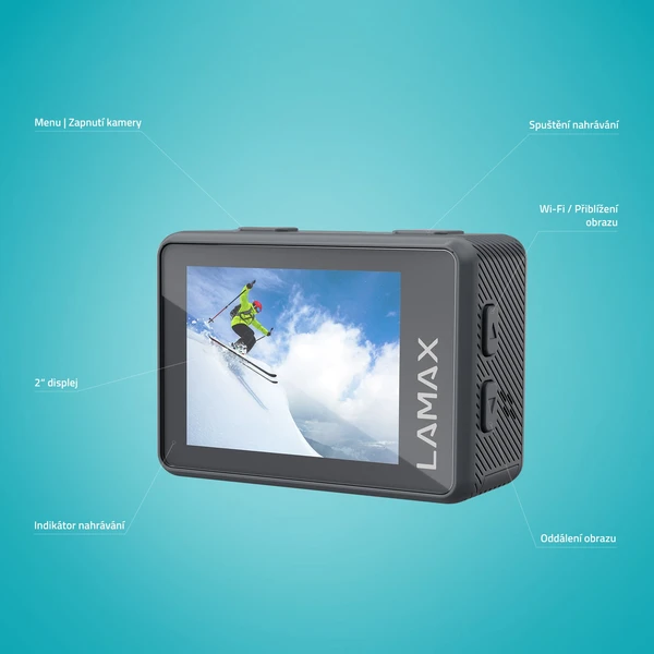 LAMAX X3.2 akčná kamera - Kamery - Obrázok 650388f310d34ff2baf271e6d64b37f4