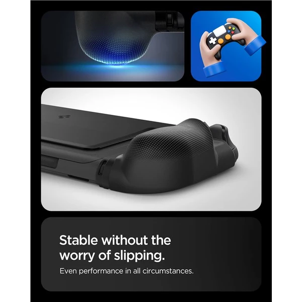 Spigen Dual Grip puzdro Nintendo Switch 2 čierne - Puzdra - Obrázok 65052a2dbd5442979f390035dba77e4e