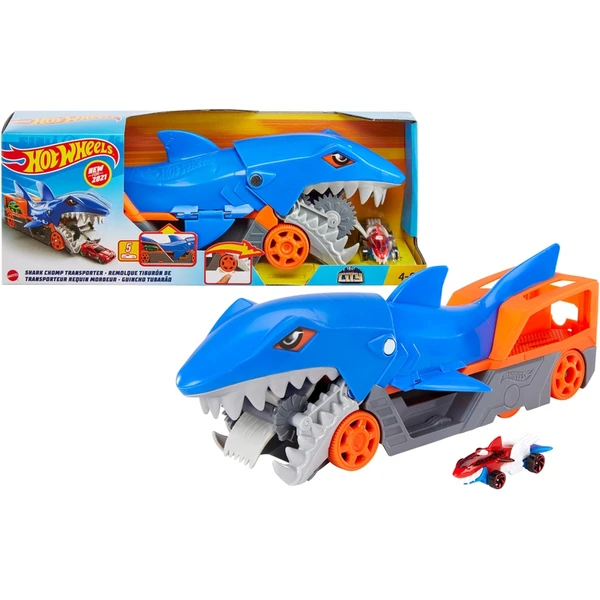 Hot Wheels CITY Mattel - Žralok nákladiak - Hračky - Hlavný obrázok