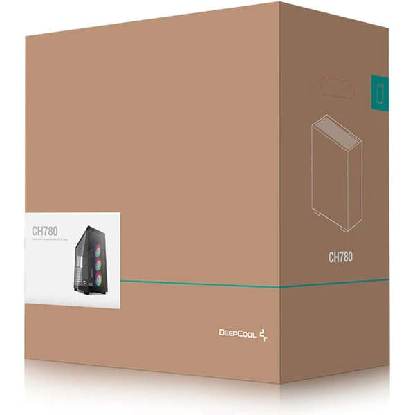DEEPCOOL CH780 ARGB čierna - Počítačové skrine - Obrázok 6518000N01