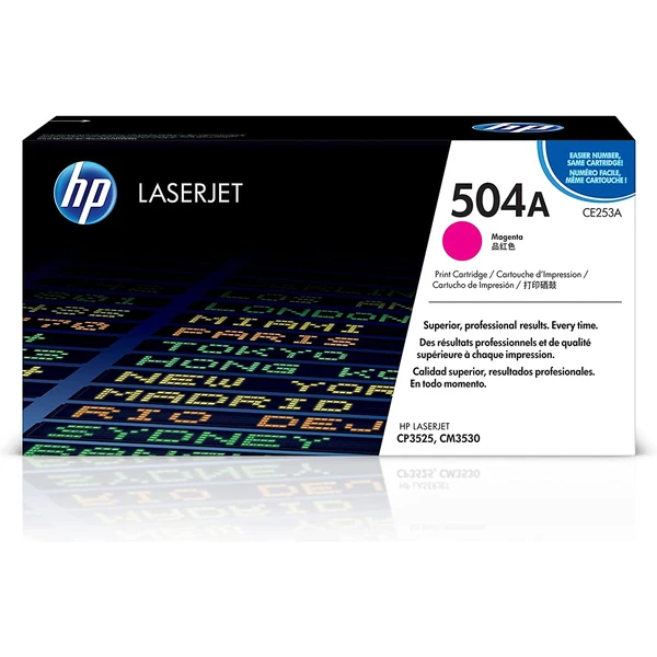 HP CE253A č. 504A Purpurová originálna - Tonery - Hlavný obrázok