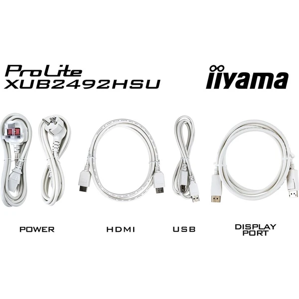 iiyama ProLite XUB2492HSU-W6 monitor 24" - Monitory - Obrázok 6552000P01