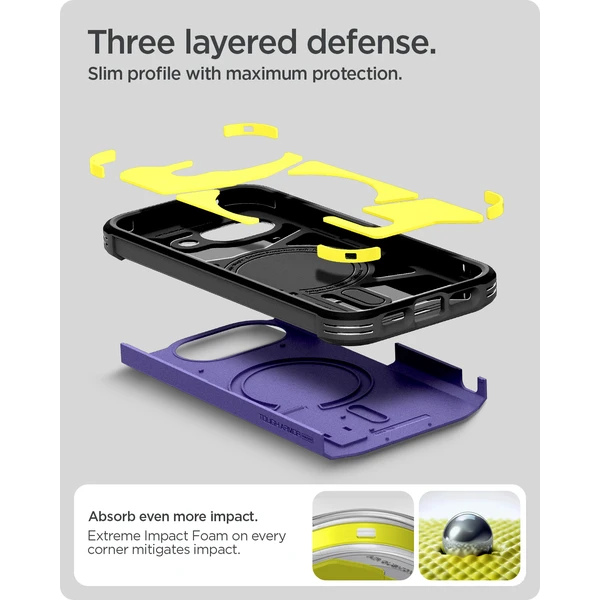 Spigen Tough Armor MagSafe kryt Google Pixel 10a ash violet - Puzdra - Obrázok 6552167292db424c8a447d2641ef1bf7