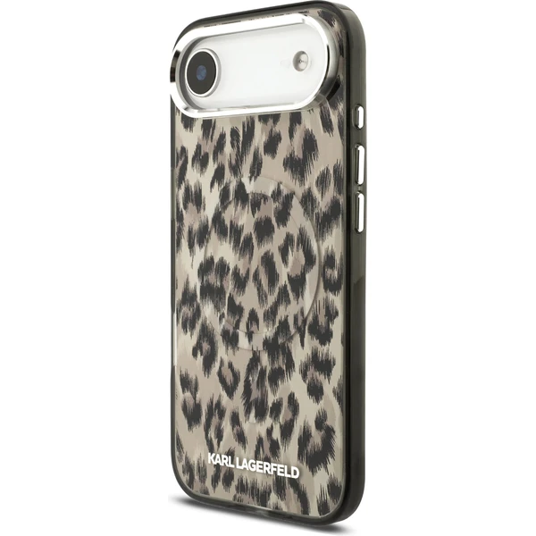 Karl Lagerfeld IML Leopard MagSafe Zadný Kryt pre iPhone Air hnedý - Puzdra - Obrázok 6559eb9e87bc49b98f5c1dc754026ac7