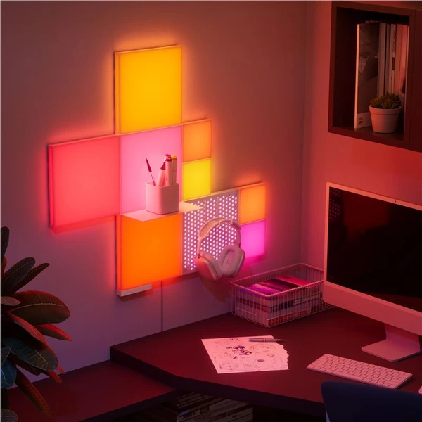 Nanoleaf Blocks Combo Starter Kit štartovacia sada modulárneho osvetlenia 10 Pack - Inteligentné osvetlenie - Obrázok 655a3ab0ad2e4fad84c5be56158eb9ef
