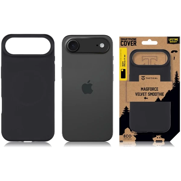 Tactical MagForce Velvet Smoothie kryt Apple iPhone Air Asphalt - Puzdra - Obrázok 6561688d2cfb475bbfc7cb3c6fb0c90e