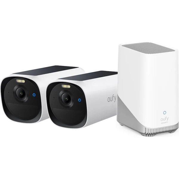 Anker eufyCam E40 2 ks + HomeBase 3 biela - IP kamery - Hlavný obrázok