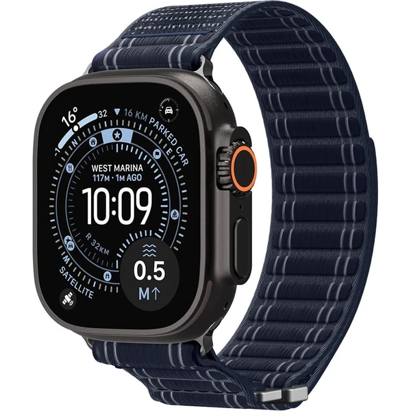 Spigen Fabric Band remienok (suchý zips) Apple Watch 49/46/45/44mm námornícka modrá - Remienky - Obrázok 6579db5cded149fda13fd31674d1412b