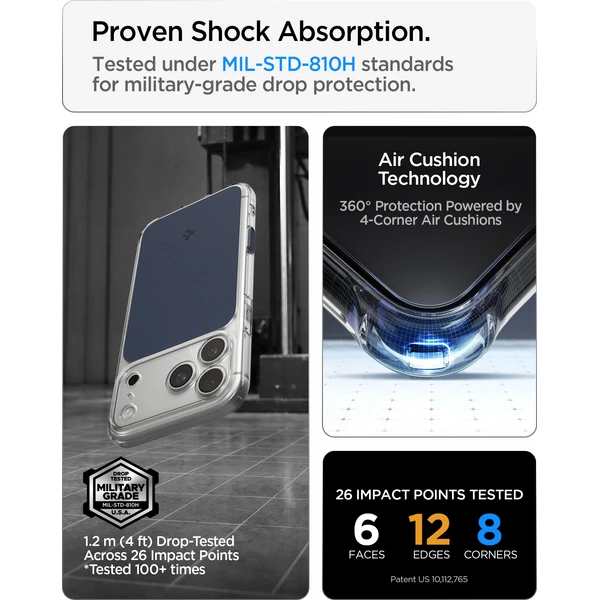 Spigen Ultra Hybrid T MagSafe kryt iPhone 18 Pro/17 Pro matná modrá - Puzdra - Obrázok 659afb1654444b41920d98531af42ab9