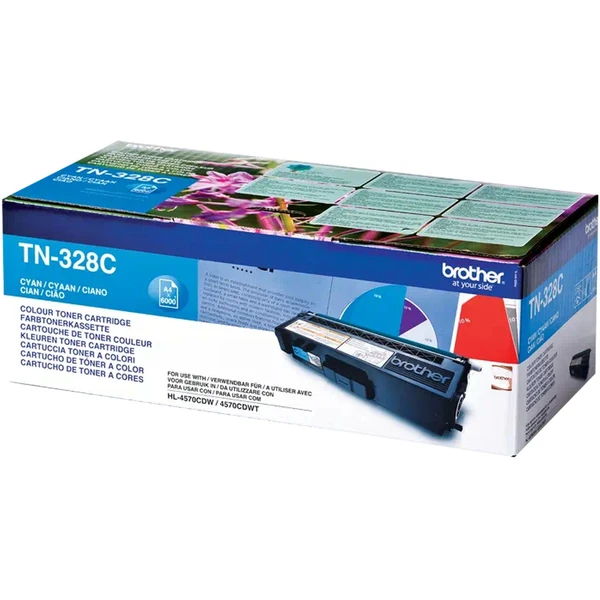 Brother TN328C tonerová kazeta azúrová - Tonery - Obrázok 65AE000L01