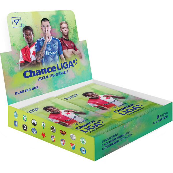 Futbalové karty SportZoo Chance Liga 2024/2025 1. séria Blaster box