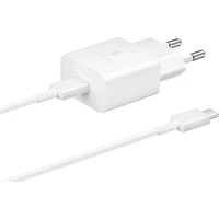 Samsung 15W USB-C nabíjačka s káblom biela (Bulk) - Nabíjačky