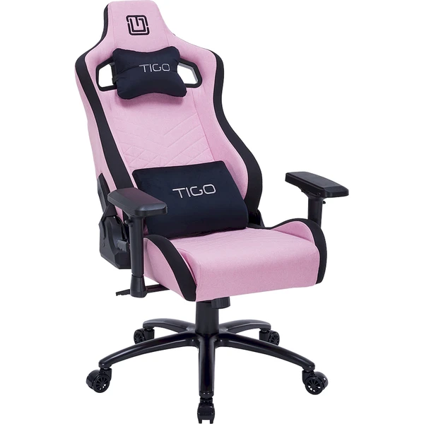 TIGO Witch herná stolička ružová/čierna - Stoličky - Obrázok 65UQ000K01