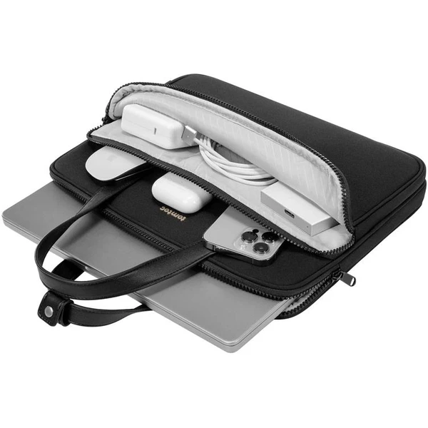 tomtoc Shoulder Bag 14" a 13" MacBook Pro / Air čierna - Tašky - Obrázok 65W0000601