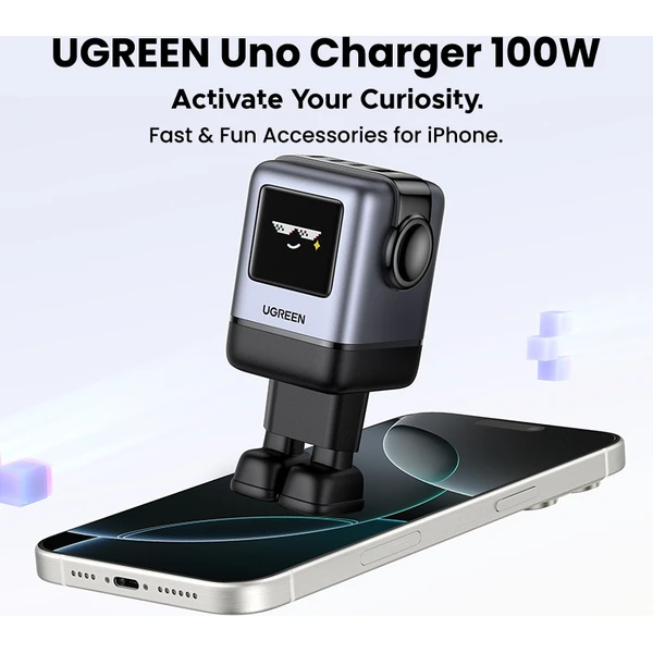UGREEN 45515B Nexode RG 100W Robot GaN Fast Charger - Nabíjačky - Obrázok 65a00e2e965c4f1f881c557506d9fa13