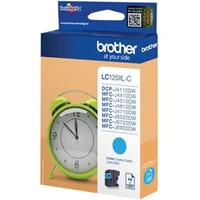 Brother LC125XLC atrament tyrkysový - Tonery