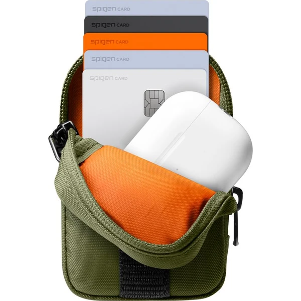Spigen Portable Organizer Pouch TintapZip MagSafe organizér olivovo zelený - Organizéry - Obrázok 65dc1ec0539e4c7facab1a4898ef820a