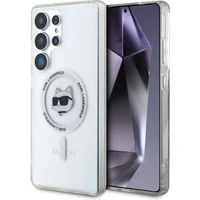 Karl Lagerfeld IML Chúpette Head MagSafe kryt Samsung Galaxy S25 Ultra číry - Puzdra