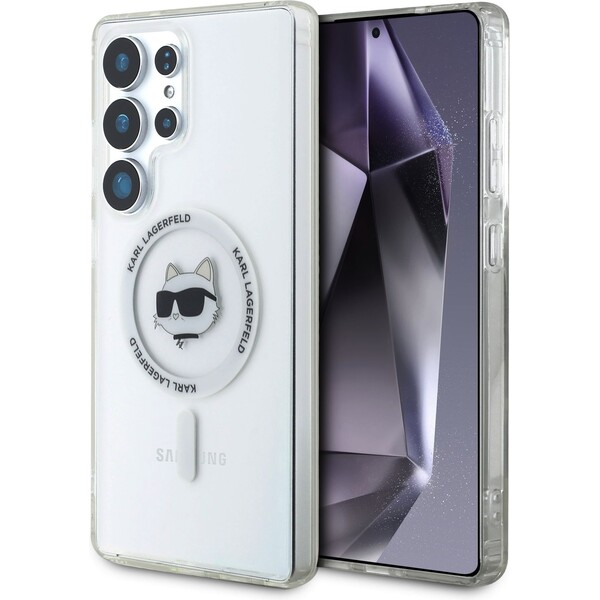 E-shop Karl Lagerfeld IML Chúpette Head MagSafe kryt Samsung Galaxy S25 Ultra číry