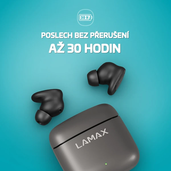 LAMAX SteelDots3 ANC bezdrôtové slúchadlá - Slúchadlá - Obrázok 65ffe9f23e9c43c99809f8a3b9005142