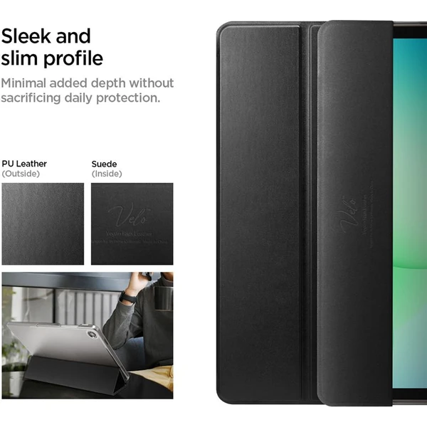 Spigen Smart Fold puzdro Samsung Galaxy Tab A11+ (2025)/A9+ (2023) čierne - Puzdra - Obrázok 663c8fb276bd49d2802816193f4efda5