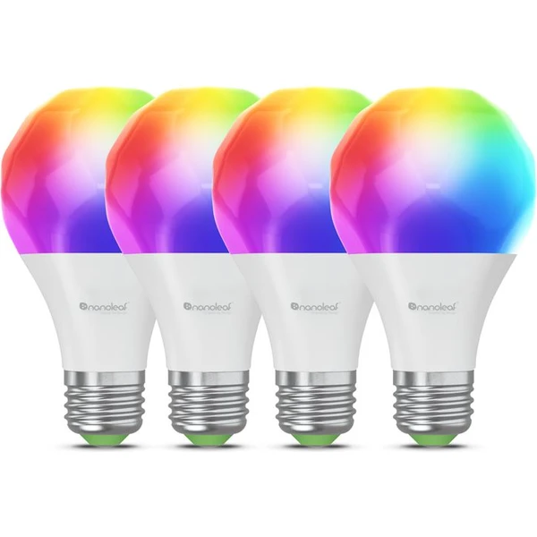 Nanoleaf Matter Wi-Fi A19 Smart E27 Bulb múdra žiarovka 4 Pack - Žiarovky - Hlavný obrázok