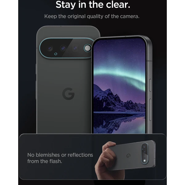 Spigen Glass tR EZ Fit Optik Pro 2 Pack, krištáľovo priehľadné - Google Pixel 11 - Ochranné fólie a sklo - Obrázok 664e157d4f4a448195d6b39b1b50daec