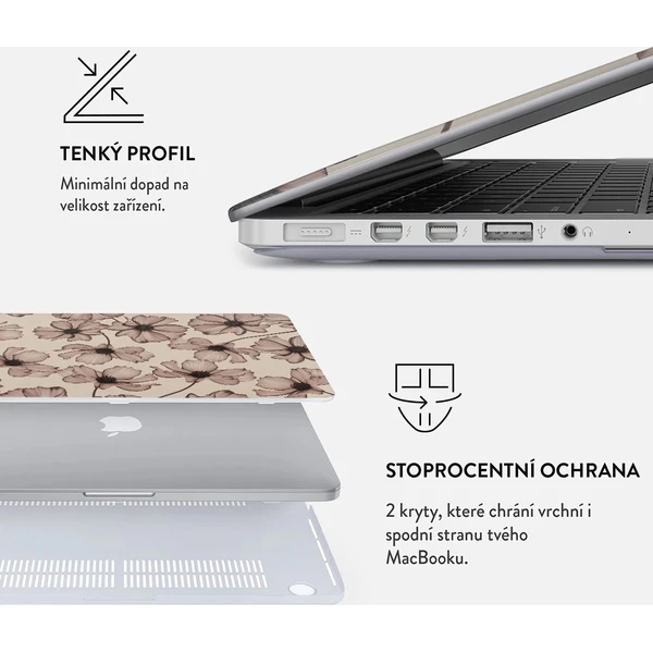 Burga puzdro pre MacBook Air 13,3" (2018–2020) Barely Yours - Puzdra - Obrázok 668b7ec546ff42189533802af19f7c98