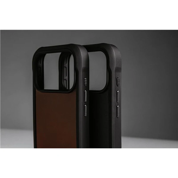 Nomad Rugged Leather Case (Horween) MagSafe kožený kryt iPhone 17 Pro Max Rustic Brown - Puzdra - Obrázok 66916c31f3484d87a03e8f4f3ad9190c