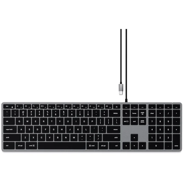 Satechi Slim W3 USB-C Backlit  - Klávesnice - Hlavný obrázok