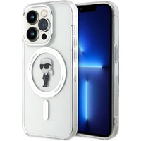 Karl Lagerfeld IML Ikonik MagSafe Kryt iPhone 15 Pro číry - Puzdra
