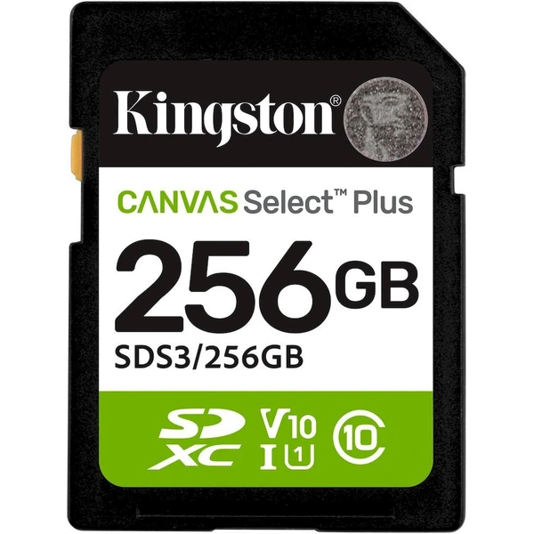 Kingston Canvas Select Plus SDXC 256GB - Pamäťové karty - Hlavný obrázok