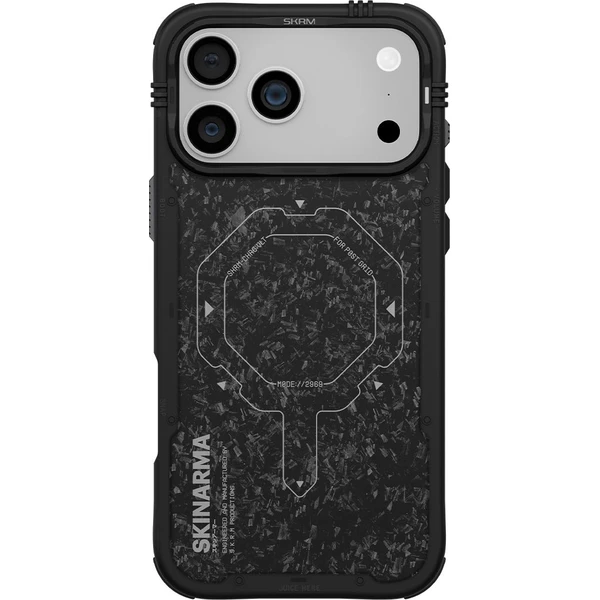 SKINARMA Vektor Mag-Charge MagSafe kryt iPhone 17 Pro Max Onyx - Puzdra - Obrázok 66a398f8c3ef490581bd8427169e84d3