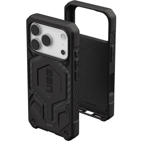 UAG Monarch Pro MagSafe Carbon Fiber kryt iPhone 17 Pro čierny - Puzdra - Obrázok 66bc7b4338b64884b239ba6a68c794eb