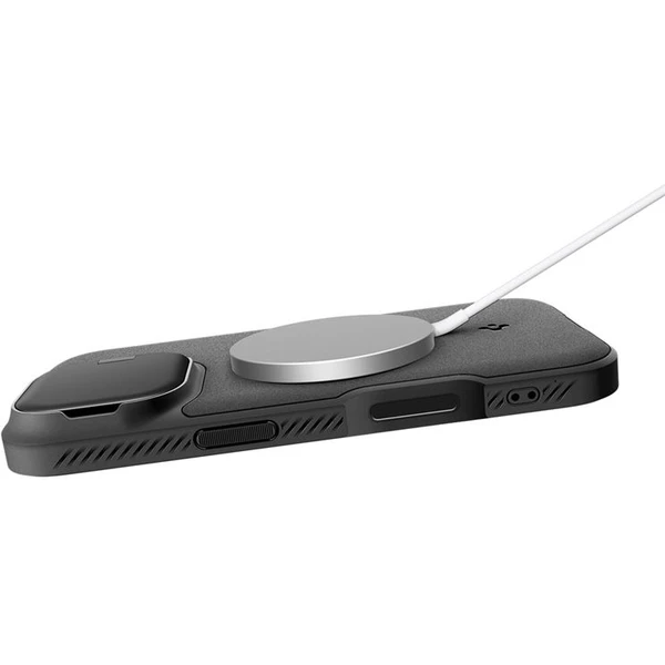 Spigen Optik Armor MagSafe kryt iPhone 17 black - Puzdra - Obrázok 66c04dbdd9314edd822f1612d31b9627