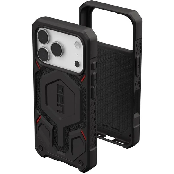 UAG Monarch Pro MagSafe Kevlar kryt iPhone 17 Pro čierny - Puzdra - Obrázok 66c3d232a82d42fd838e7c2dd5a40d8f