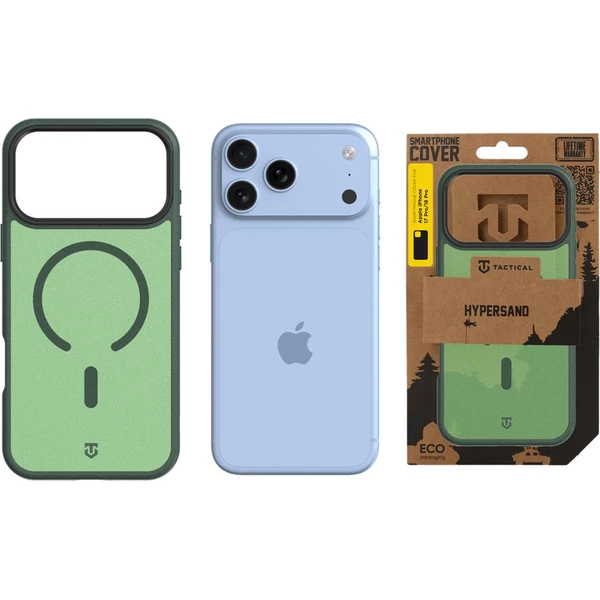 Tactical MagForce Hypersand Kryt pre Apple iPhone 17 Pro/18 Pro Forest Green - Puzdra - Obrázok 66d716701a404936a552cd613bde7f24