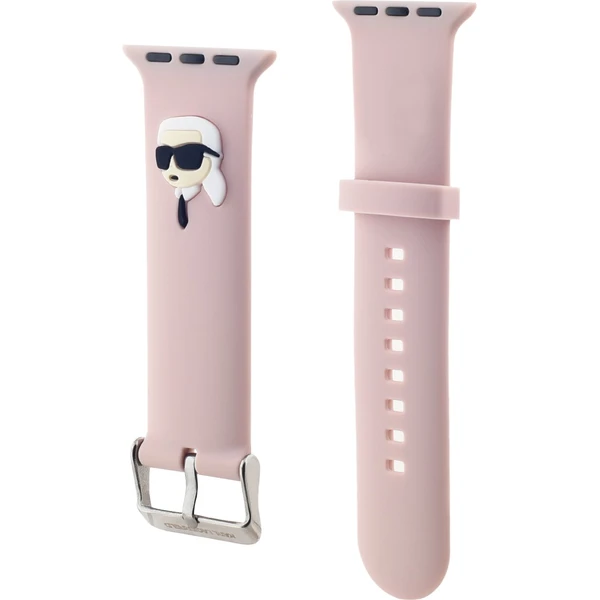 Karl Lagerfeld Karl Head NFT Remienok pre Apple Watch 42/44/45/46/49 Pink - Remienky - Obrázok 66edc31dbb094aa1b2ac59a52f5fb20c