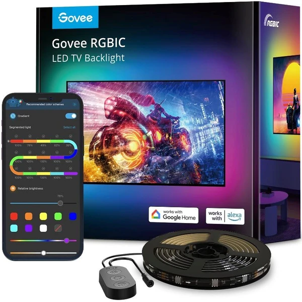 Govee TV 55-65" SMART LED podsvietenie RGBIC - Inteligentné osvetlenie - Hlavný obrázok