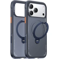 Torras Ostand Q3 Air MagSafe kryt iPhone 17 Pro Max polnočná modrá - Puzdra