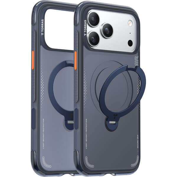 E-shop Torras Ostand Q3 Air MagSafe kryt iPhone 17 Pro Max polnočná modrá