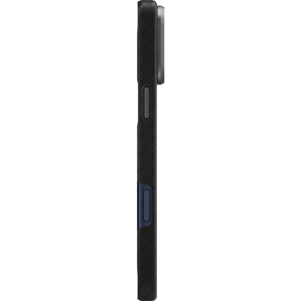 UNIQ Keva Edge MagClick MagSafe kryt iPhone 17 Pro Max Carbon Black - Puzdra - Obrázok 671e300ea08f4017b164d2ef6565e654