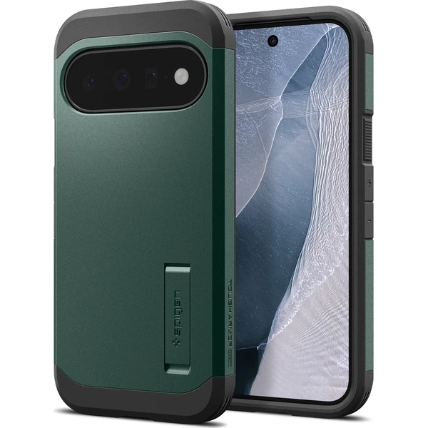 Spigen Tough Armor MagSafe, abyss green - Google Pixel 11 - Puzdra - Obrázok 6740876f220648f484883df2aa84cc98