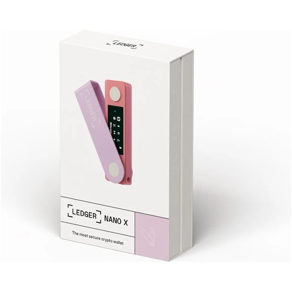 Ledger Nano X krypto peňaženka (iOS/Android/Windows/MacOS/Ubuntu) pastelovo ružová - Krypto peňaženky - Obrázok 67607587142e4d1e93054a34738656f8