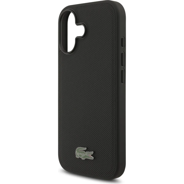 Lacoste Iconic Petit Pique MagSafe kryt + peňaženka iPhone 17 čierny - Puzdra - Obrázok 676bf6adabcf44a7902de2f05d5db804